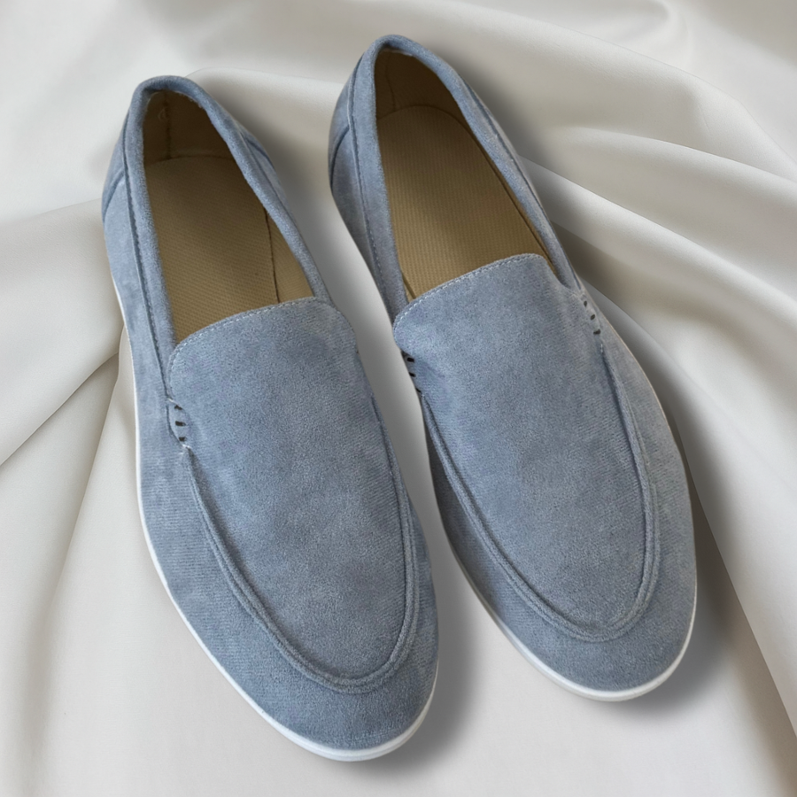 Elegante suède loafers