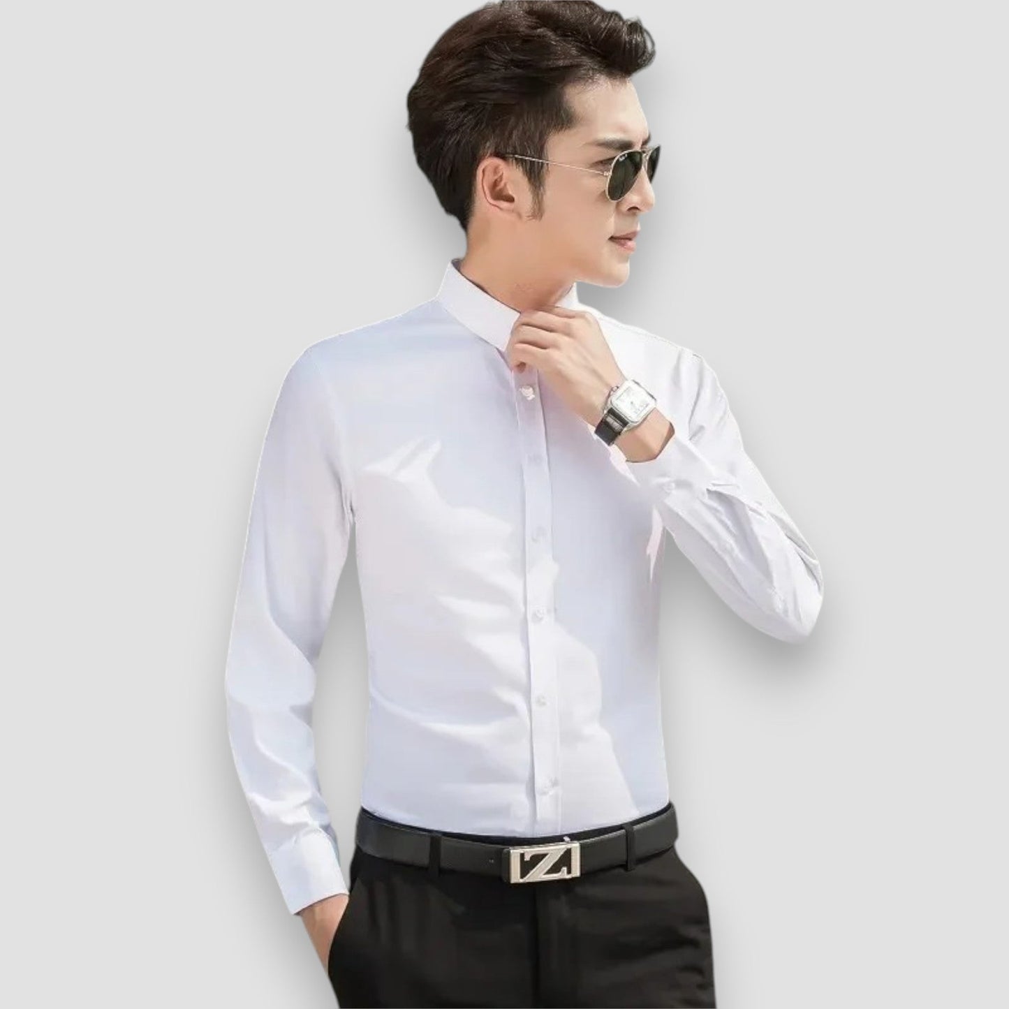 Toulon™ | Chemise en coton Oxford à manches longues