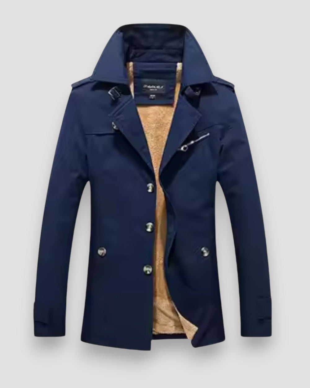 Lemoine™ | Trench-coat élégant matelassé