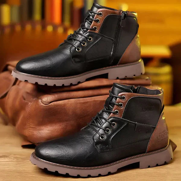 Leroy™ | Bottines à Lacets Haut de Gamme