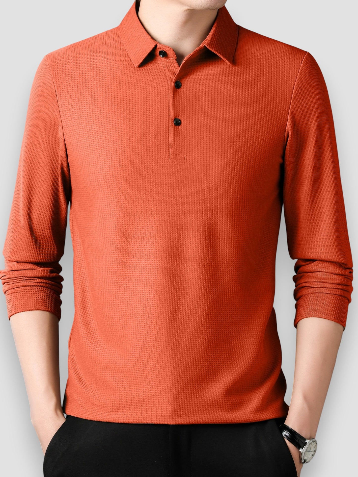 Aubert™ | Polo à Manches Longues