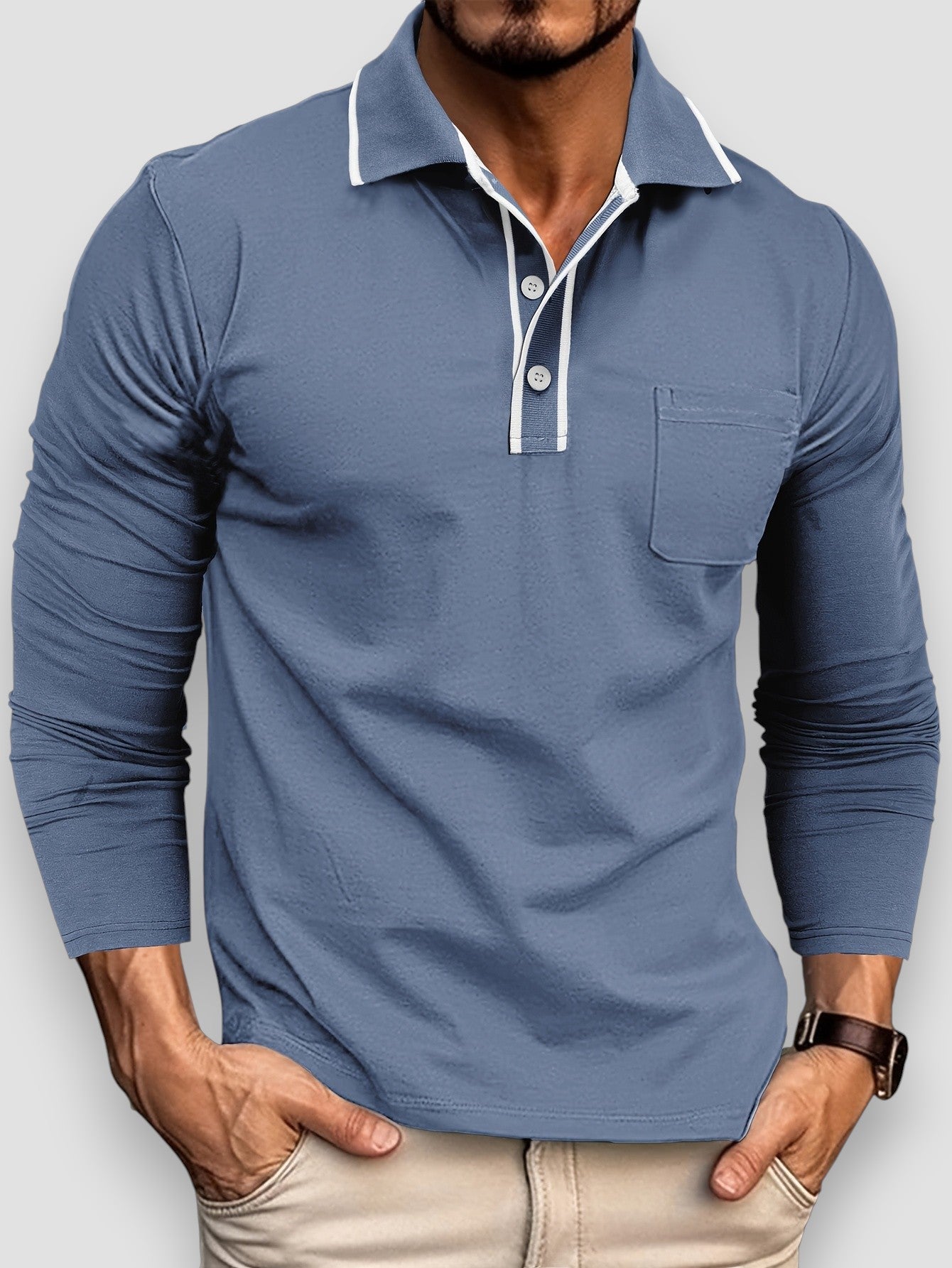 Poirier™ | Polo à Manches Longues