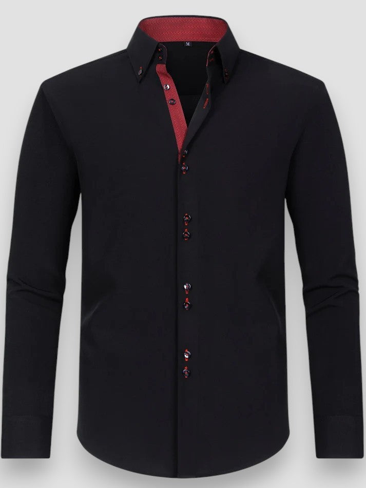 Michel™ | Chemise Soignée à Boutonnage