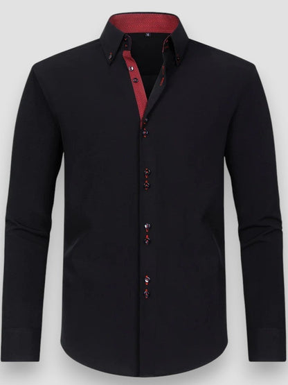 Michel™ | Chemise Soignée à Boutonnage