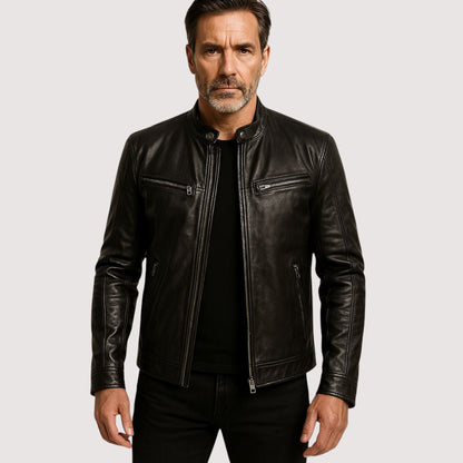 René™ | Veste en cuir pour homme