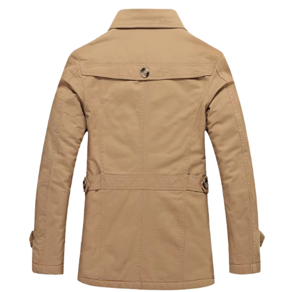 Lemoine™ | Trench-coat élégant matelassé