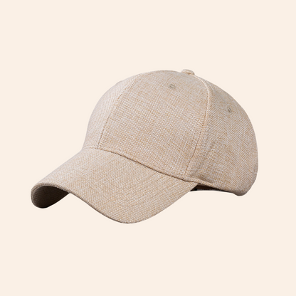 Chez Monsieur™ | Casquette en Lin – Légèreté & Style Intemporel