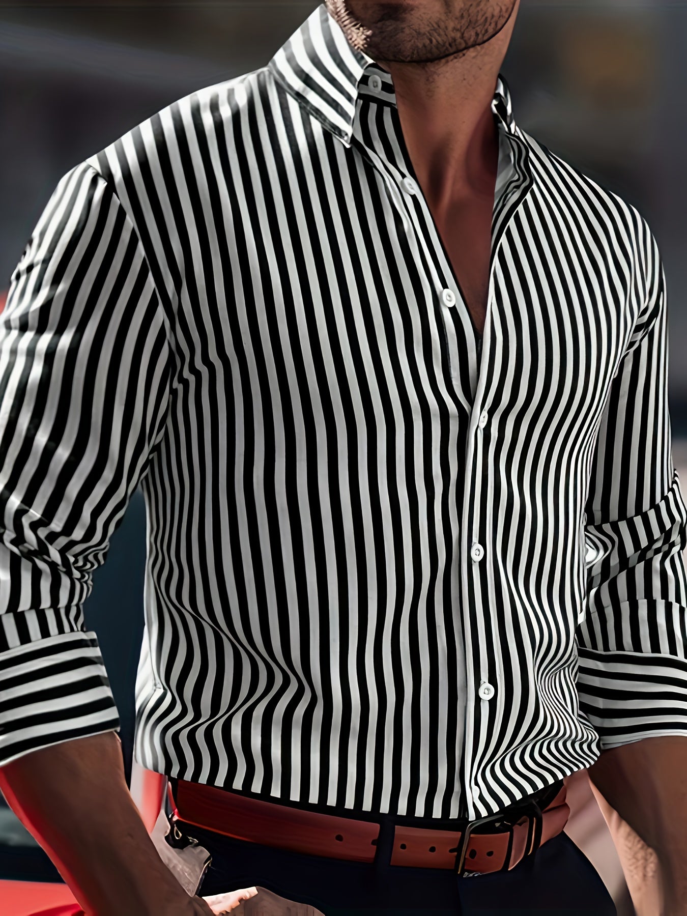 René™ | Klassique Chemise Rayée