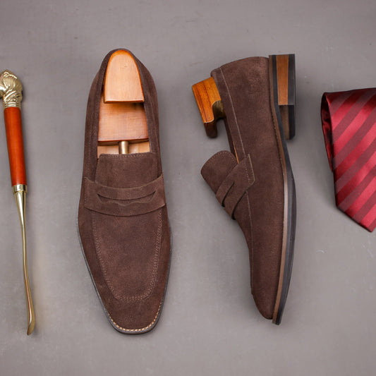 Bonnet™ | Mocassins Classiques en Daim