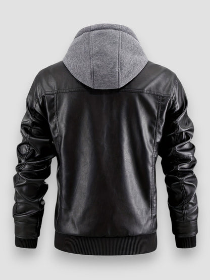 Bruno™ | Blouson bomber rétro biker
