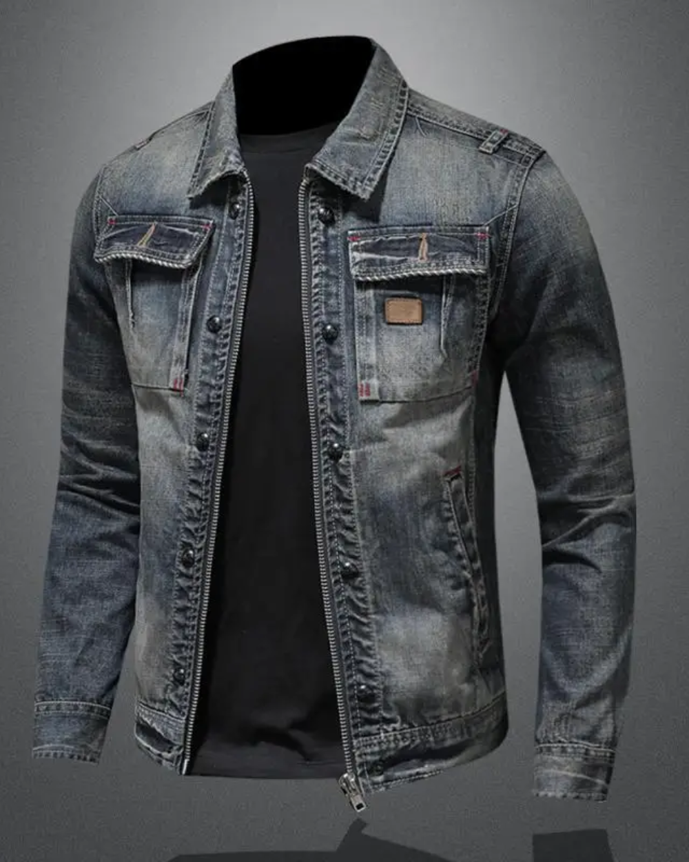 Christian™ | Veste en jean classique
