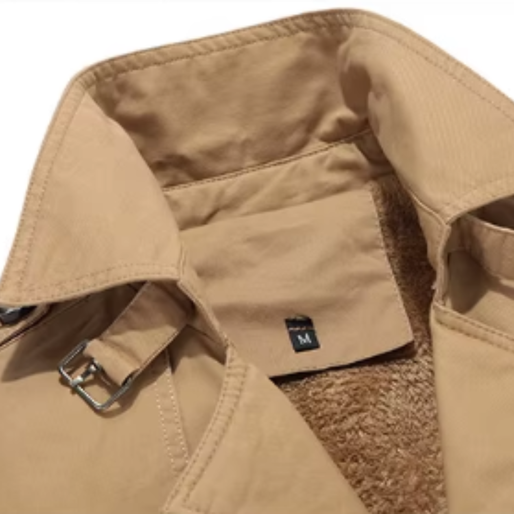 Lemoine™ | Trench-coat élégant matelassé