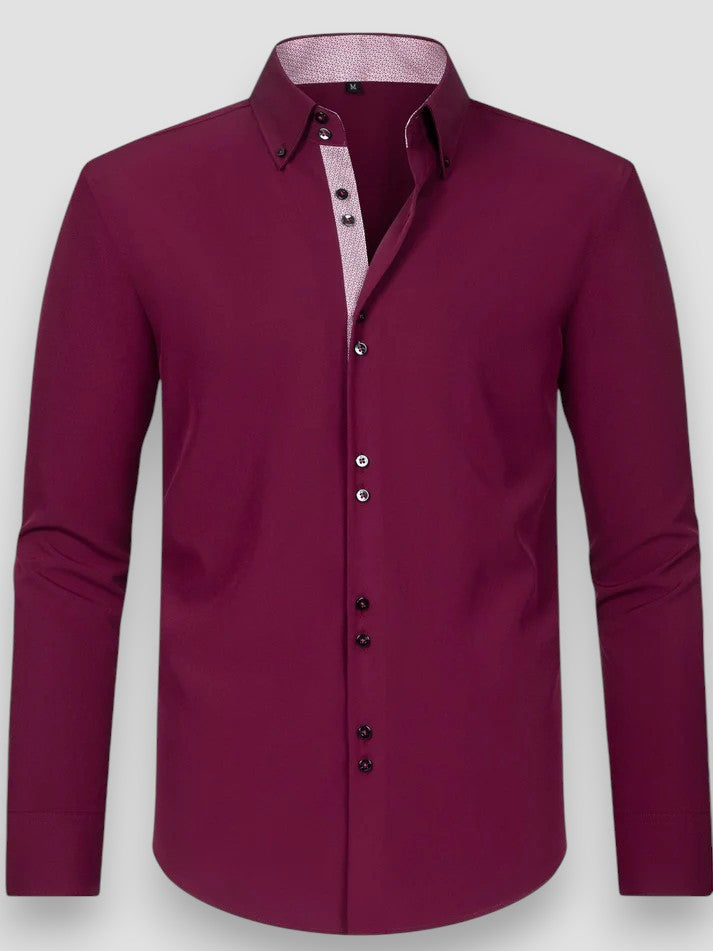 Michel™ | Chemise Soignée à Boutonnage