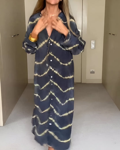 Alinéa™ | Robe Longue Rayée