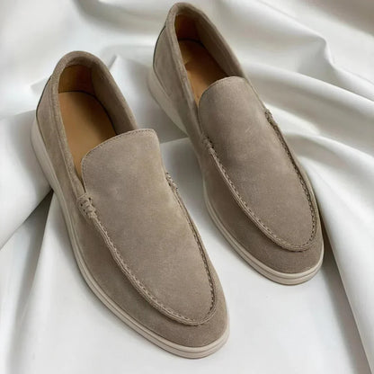 Elegante suède loafers