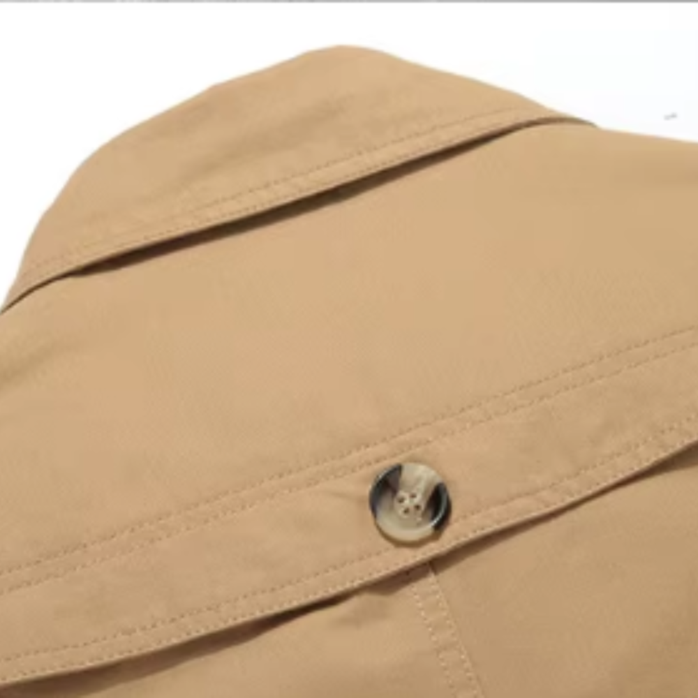 Lemoine™ | Trench-coat élégant matelassé