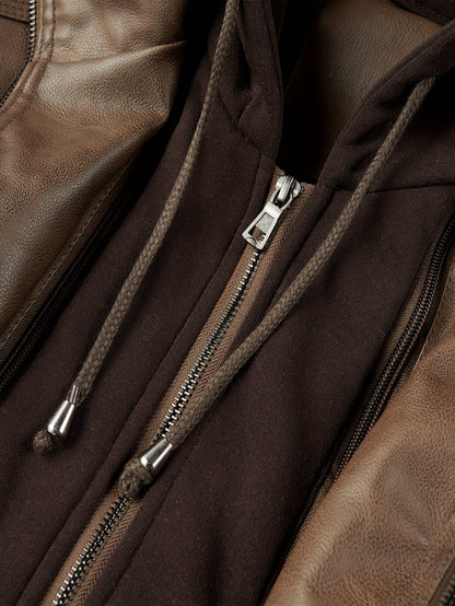Bruno™ | Blouson bomber rétro biker