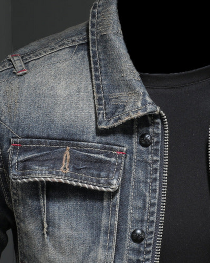 Christian™ | Veste en jean classique