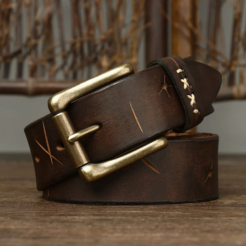 Chez Monsieur™ | Ceinture en Cuir de Buffle