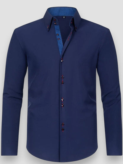 Michel™ | Chemise Soignée à Boutonnage