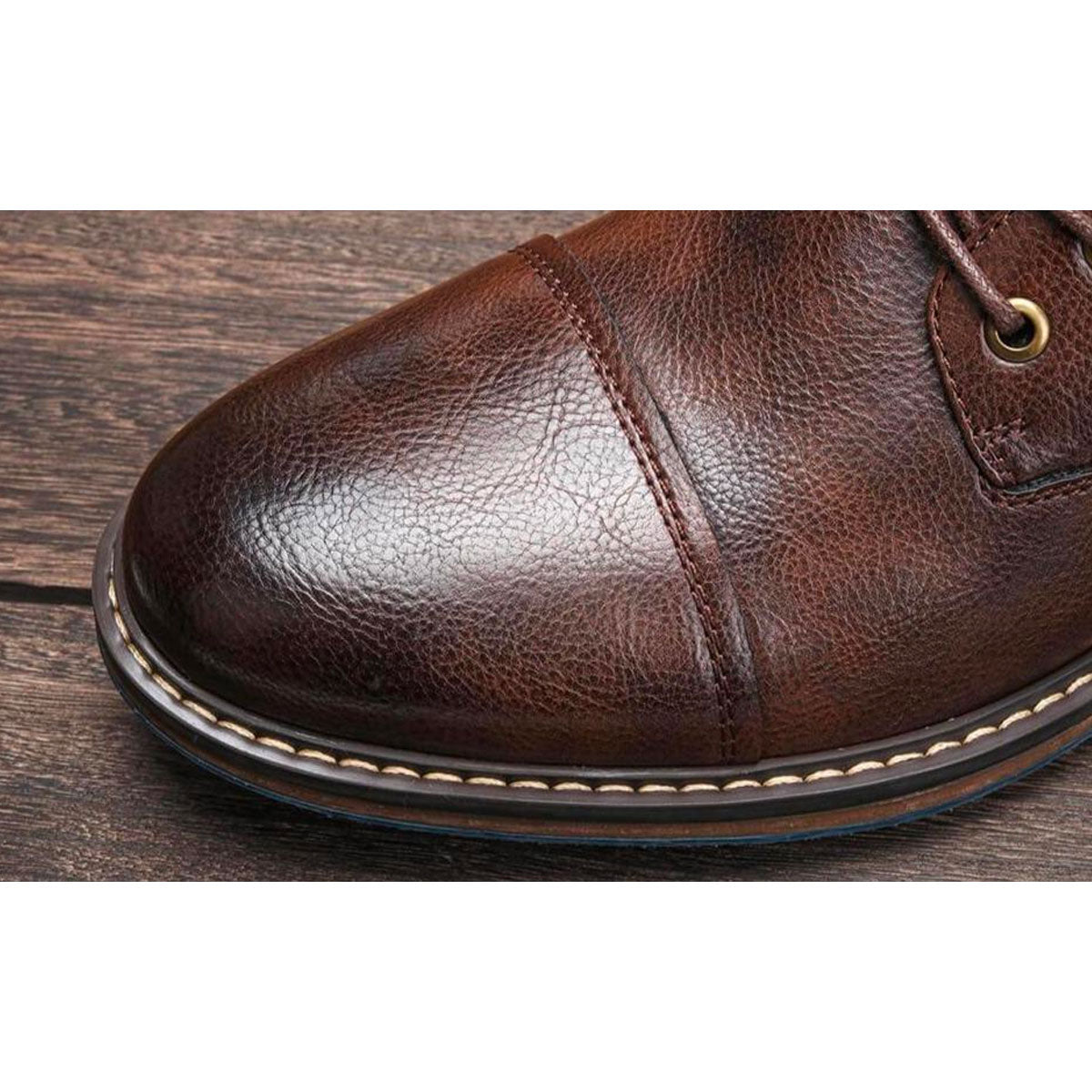 Zenlora™ | Bottes Oxford Élégantes Artisanales