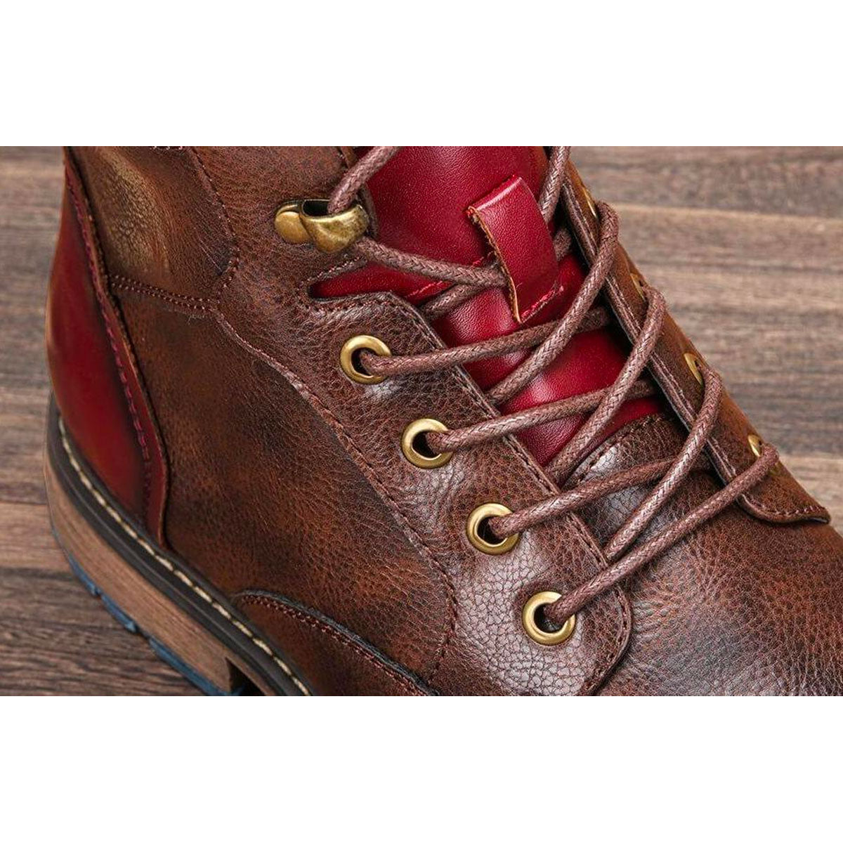 Zenlora™ | Bottes Oxford Élégantes Artisanales