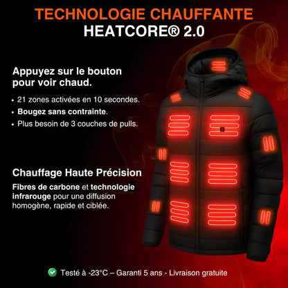 HEATCORE URBAN PRO™ – Veste chauffante unisexe