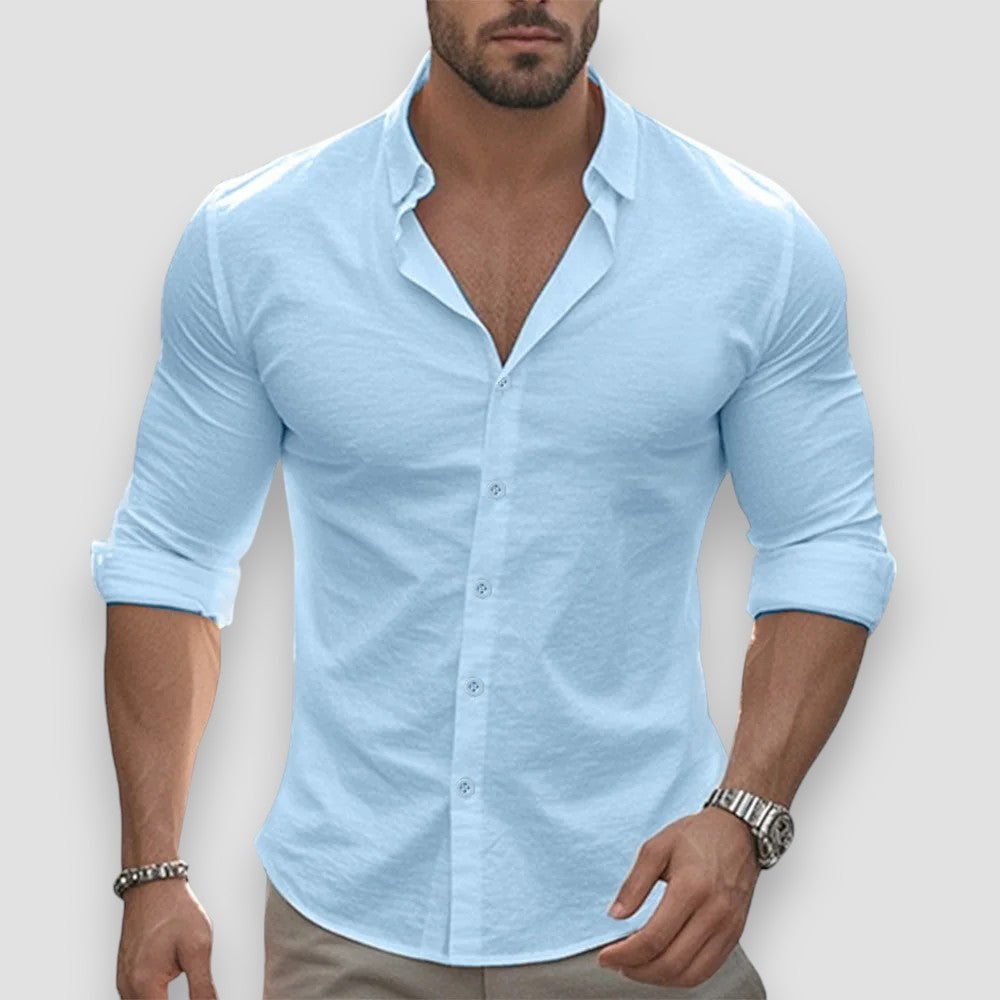 Joël™ | Chemise Légère Manches Longues