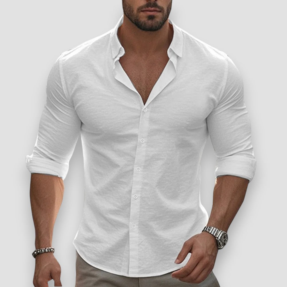 Joël™ | Chemise Légère Manches Longues