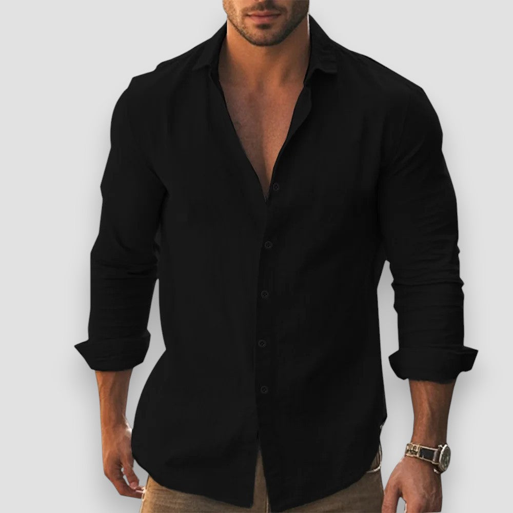 Joël™ | Chemise Légère Manches Longues