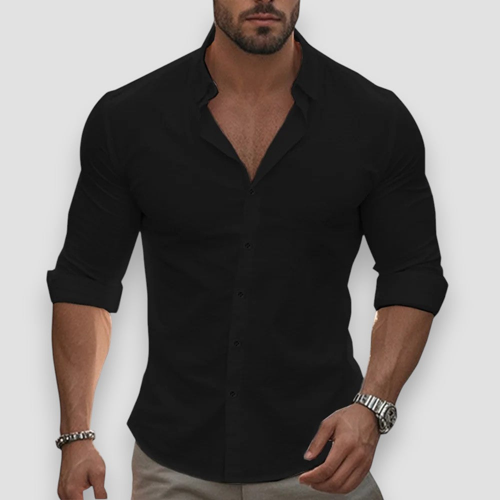 Joël™ | Chemise Légère Manches Longues