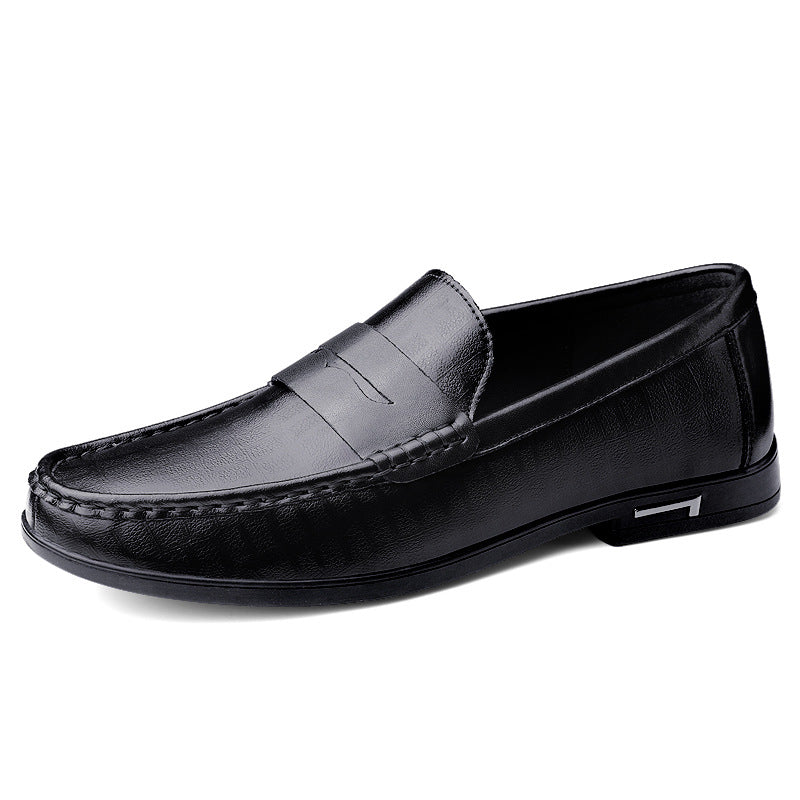Bernard™ | Mocassin en cuir véritable, finition haut de gamme