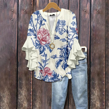 Rayon de Soleil™ – Blouse d’été imprimée