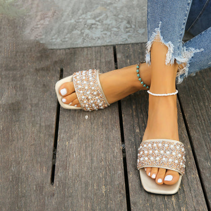 Pantoufles Décontractées À La Mode