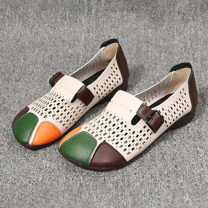 Chaussures Plates Creuses Décontractées