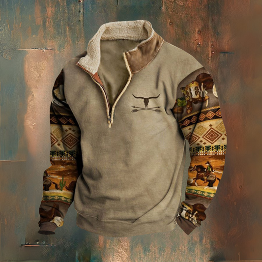 Charles™ | Veste demi-zip d’automne-hiver