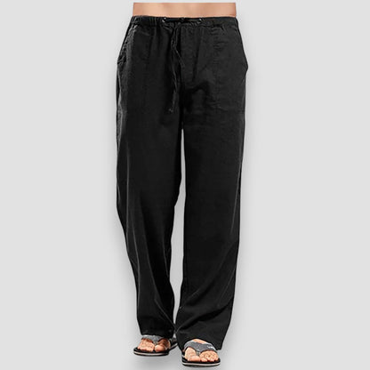 Bordeaux™ | Pantalon d’été en coton et lin