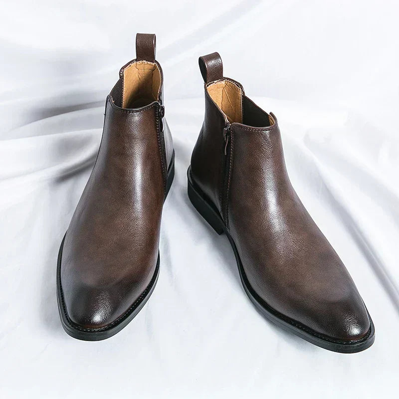 Elythos™ | Bottines Chelsea Élégantes avec Fermeture Éclair