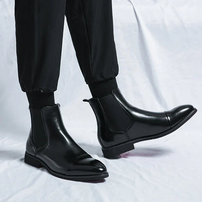 Lunovix™ | Bottines Chelsea Élégantes et Confortables