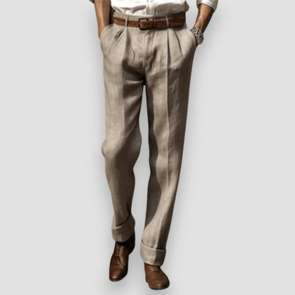 Léonard™ | Pantalon Lin Classique