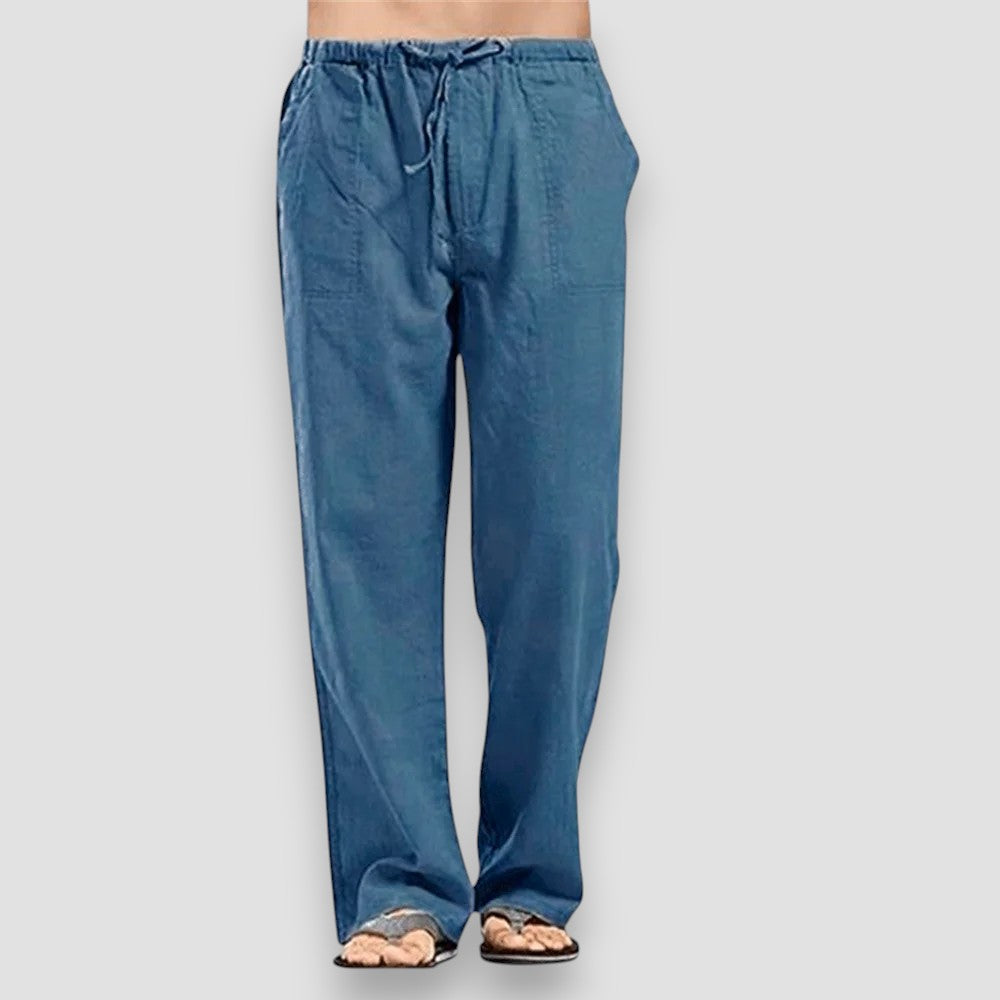 Bordeaux™ | Pantalon d’été en coton et lin