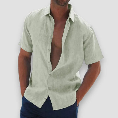 Rennes™ | Chemise décontractée en coton et lin