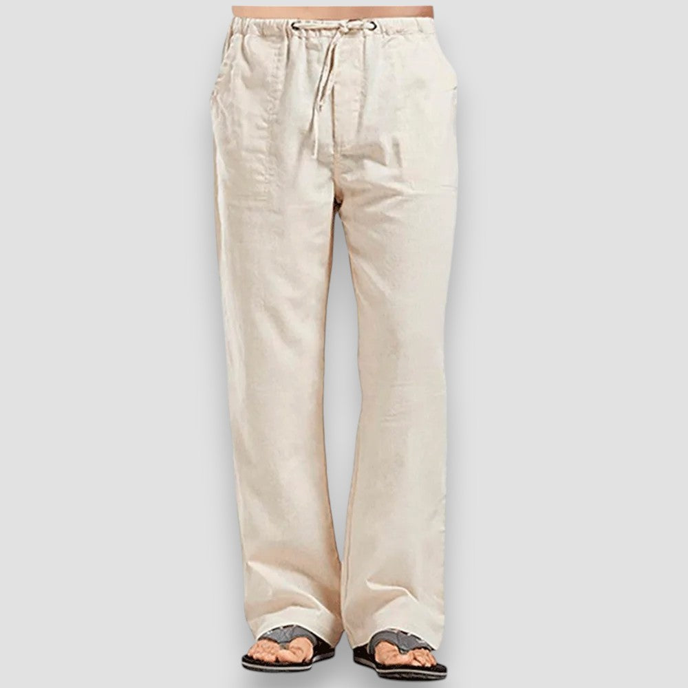 Bordeaux™ | Pantalon d’été en coton et lin