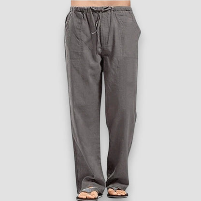 Bordeaux™ | Pantalon d’été en coton et lin