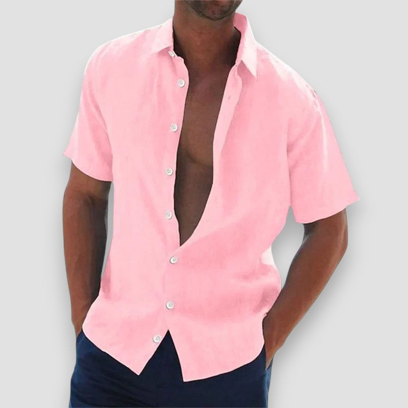 Rennes™ | Chemise décontractée en coton et lin