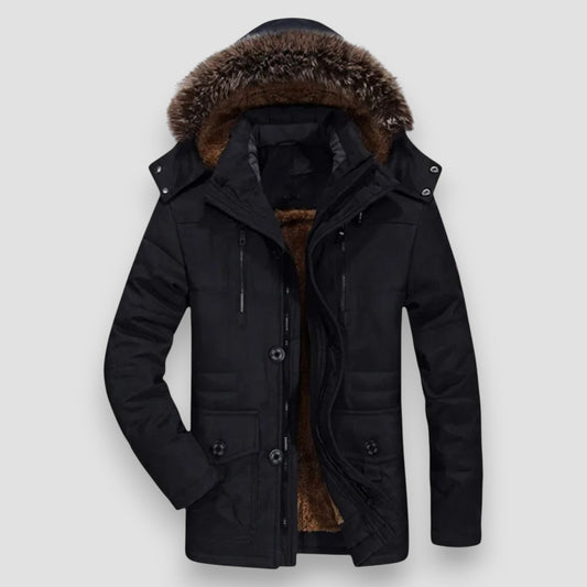 Pires™ | Veste d'hiver en coton avec capuche