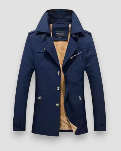 Lemoine™ | Trench-coat élégant matelassé