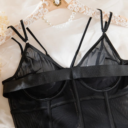 Mysa™ | Body Élégant en Dentelle et Maille Sensuelle