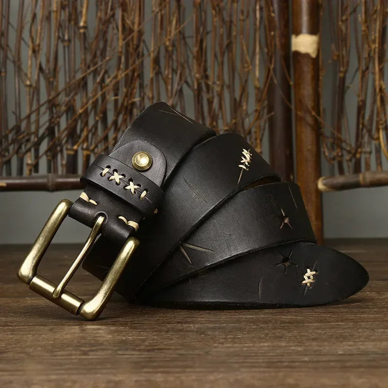 Chez Monsieur™ | Ceinture en Cuir de Buffle