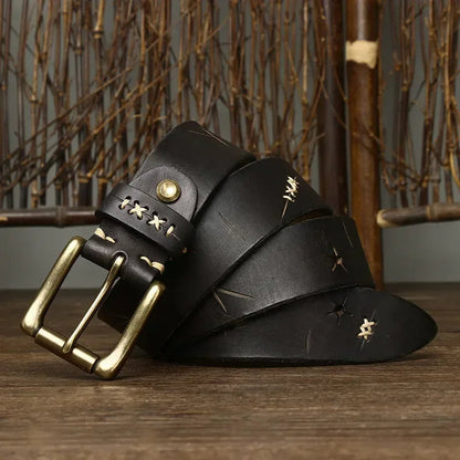 Chez Monsieur™ | Ceinture en Cuir de Buffle